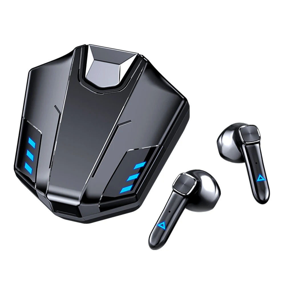 

Игровые наушники-вкладыши, беспроводные наушники Bluetooth 5,0 с микрофоном, игровые наушники с низкой задержкой для поездок, тренировок, бега