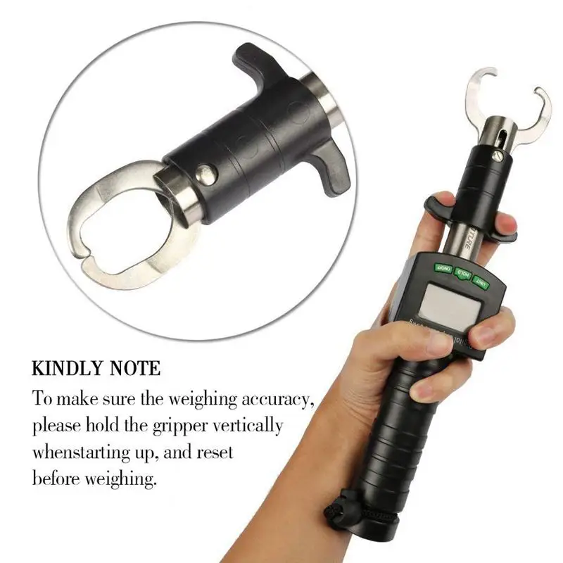 Цифровой захвата рыбы 25 кг/55Lb Портативный электронный Управление губы снасти