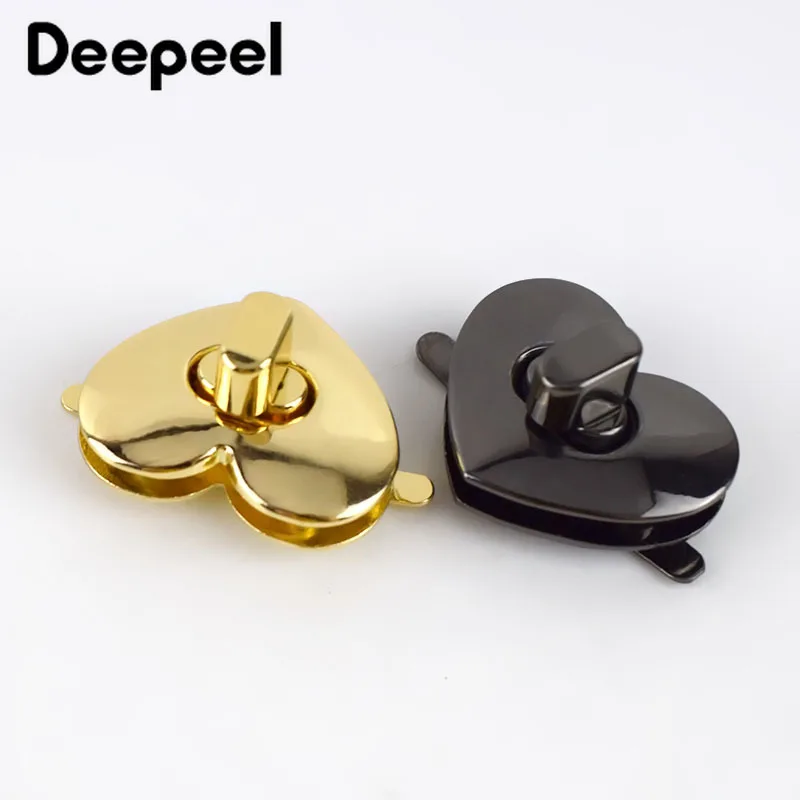 Deepeel 2/5 шт. сумка металлическая застежка поворотный замок Застежки DIY сумки из
