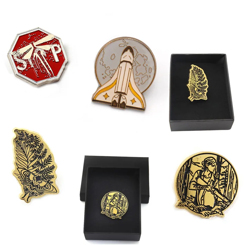 Брелок Game The Last of Us II для мужчин металлическая подвеска на цепочке ожерелье брошь