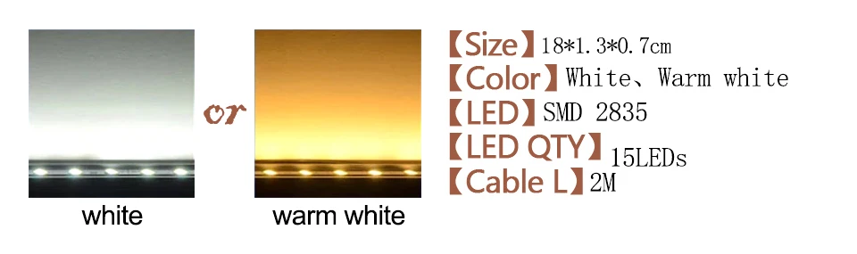USB СВЕТОДИОДНАЯ лента SMD 5 в USB светодиодный настольный светильник для чтения прикроватных книг, для учебы, кухни, офиса, для детей, ночник