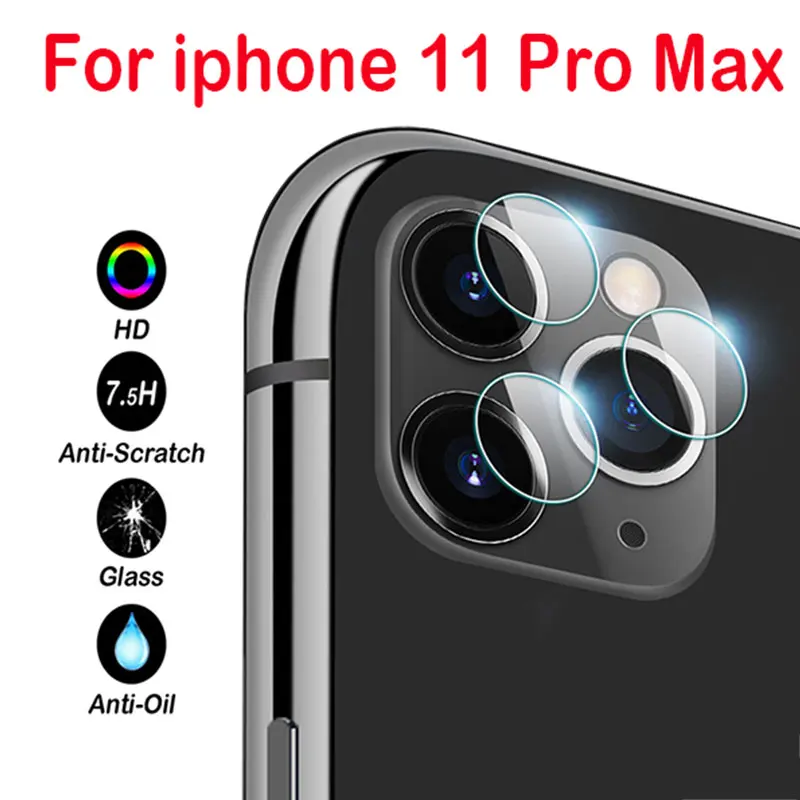 1 шт. закаленное стекло для объектива телефона iPhone 11 Защитное камеры Pro Max|Защитные