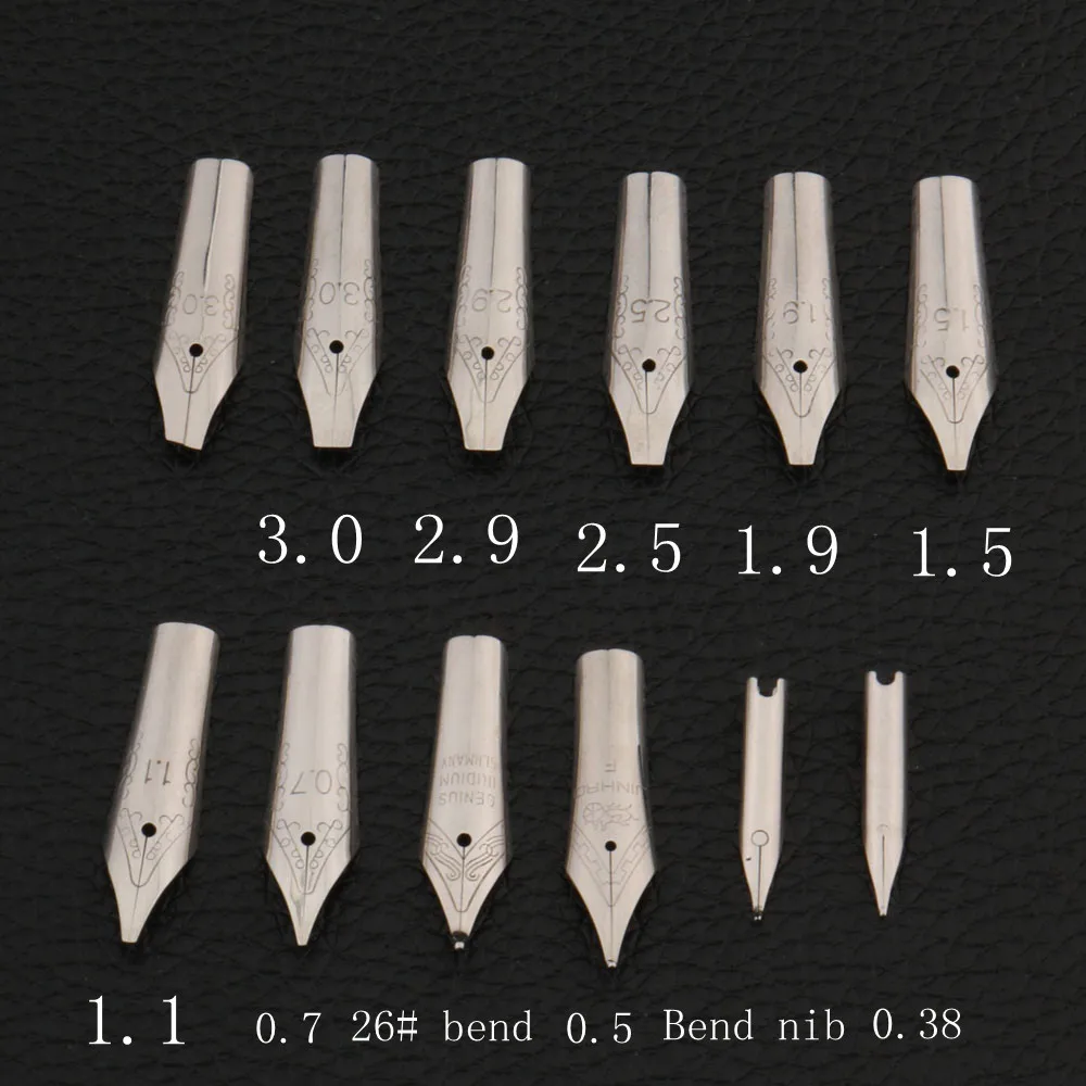 Ручка перьевая чернильная с разноцветными наконечниками 2020|Перьевые ручки| |