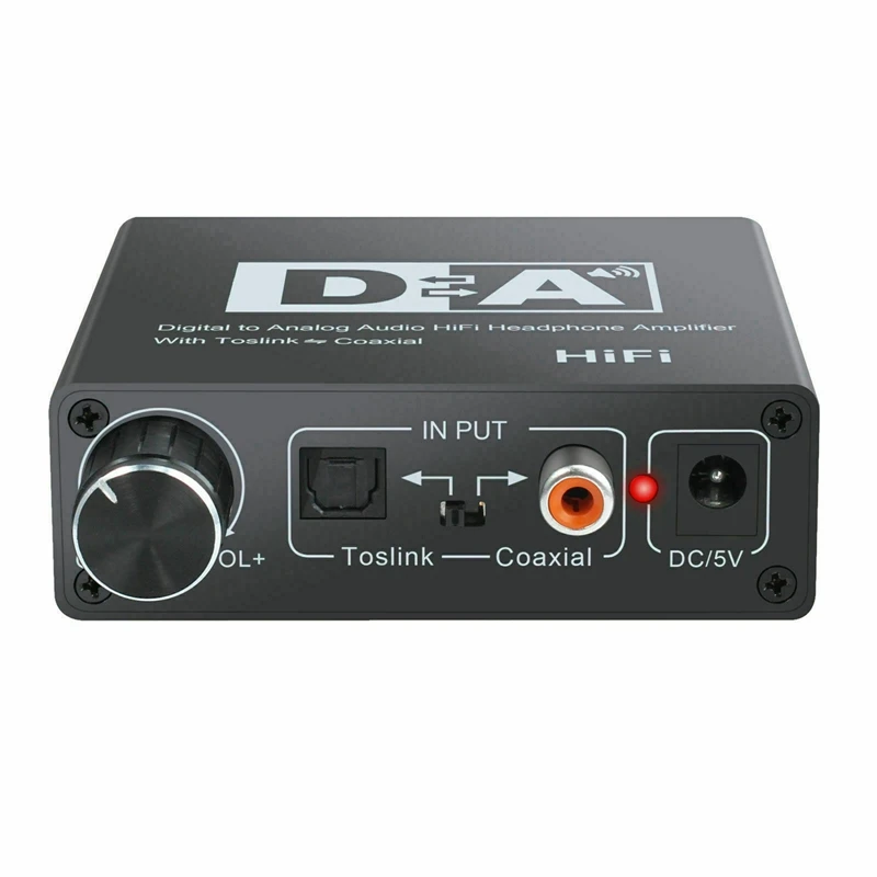 192 кГц Цифровой оптический коаксиальный Toslink в аналоговый RCA 3 5 мм o Hifi конвертер с
