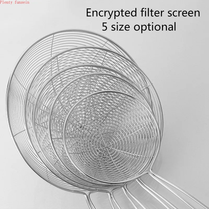 Кухонный инструмент для приготовления пищи маленький скиммер сетка глубокая