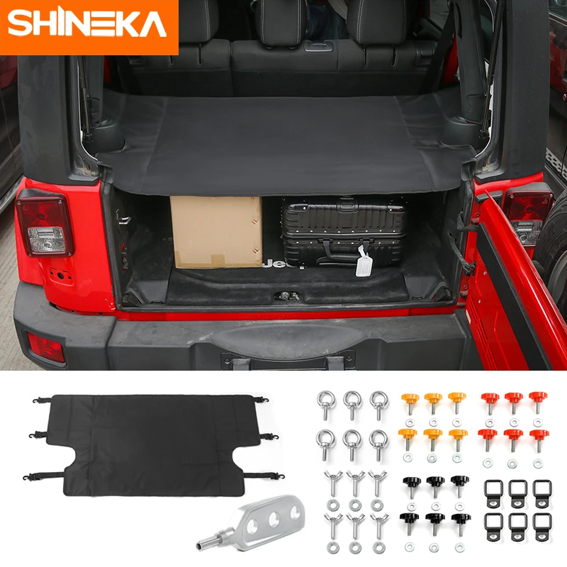 SHINEKA 4 двери задняя дверь винтовая Пряжка разборка брикет для Jeep Wrangler JK 2007