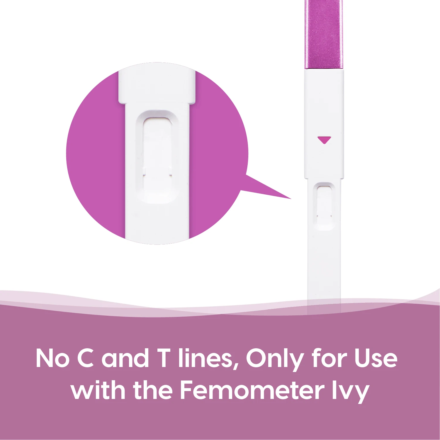 6 шт Femometer передовые тесты на овуляцию вкладыши для с узором в виде плюща и
