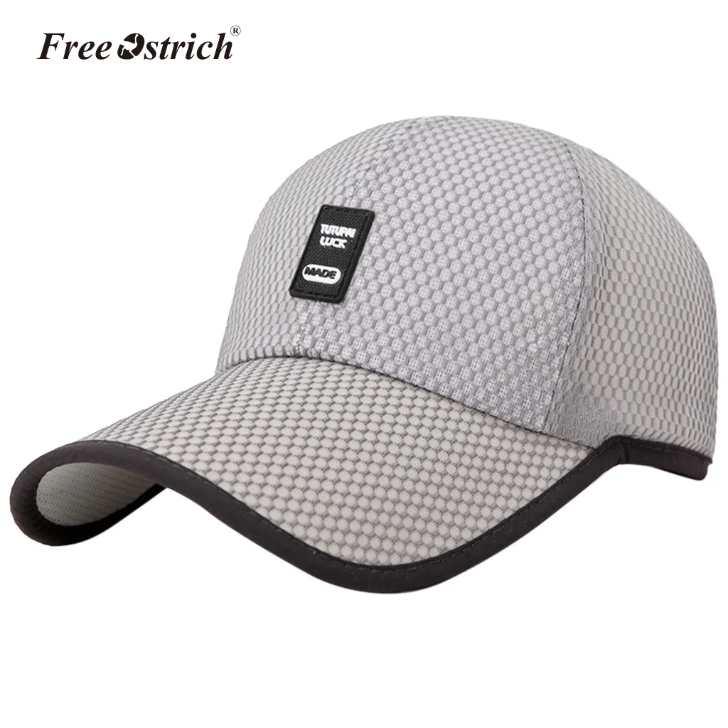 Free Ostrich Fashion Baseball Cap Women Men Summer Man Hat Adjustable Unisex Snapback Hip-hop Outdoor | Аксессуары для одежды