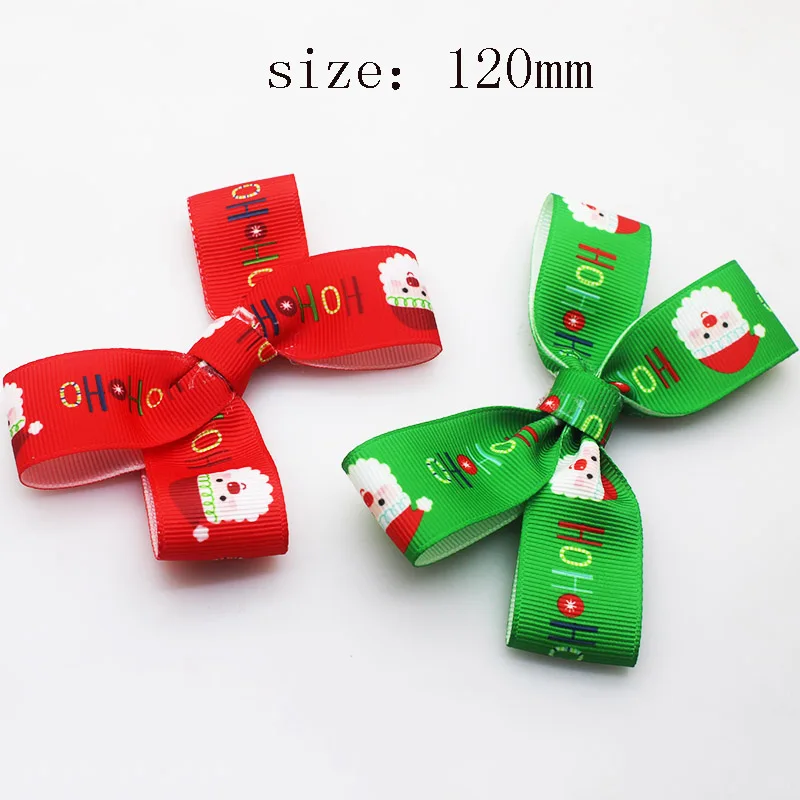 Рождественские елочные украшения роскошный высококачественный бант из ленты 12