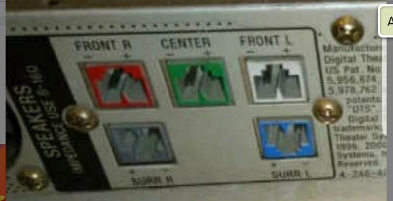 Кабель динамика штекер для Sony DAV-FC7/FC8/FC9/FR1/FR8/FR9/FR10W/FX900W/IS50/IS100 1 шт. | Электроника
