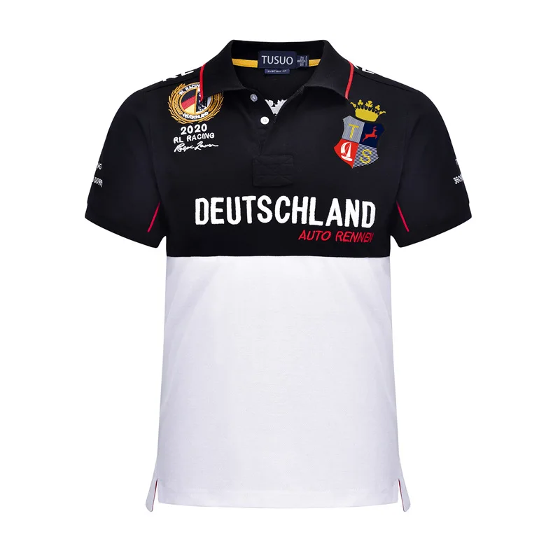 

Men Polo Shirt Short Sleeve Cotton Casual Solid Anti-shrink Shirts Top Quality Mens Big Horse Ralp Clothing Summer Polos Tees