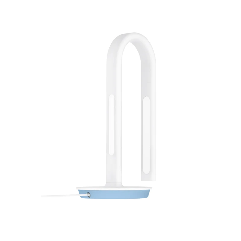 White XIAOMI MIJIA Philips настольная лампа 2S светодиодный смарт-настольная лампа изгиб Студенческая лампа офисная настольная светильник для спальни ночной Светильник приложение Прикроватный ночной свет Лампа Лупы - Цвет корпуса: White