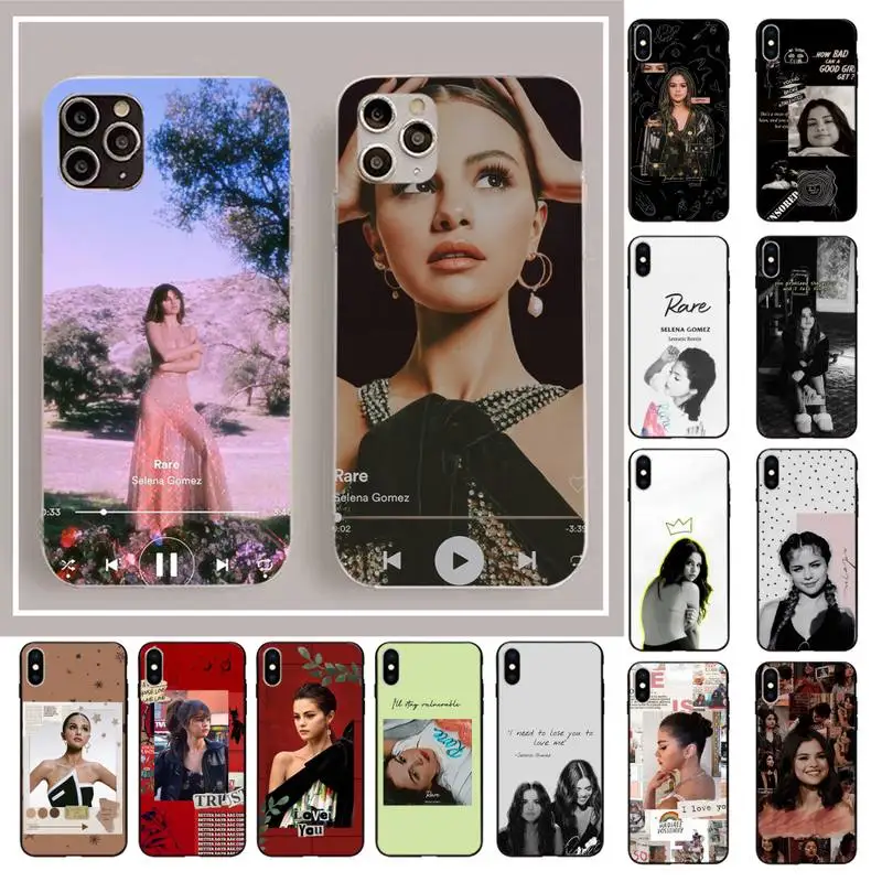 

MaiYaCa Selena Gomez - Rare Phone Case for iphone 13 11 12 pro XS MAX 8 7 6 6S Plus X 5S SE 2020 XR cover