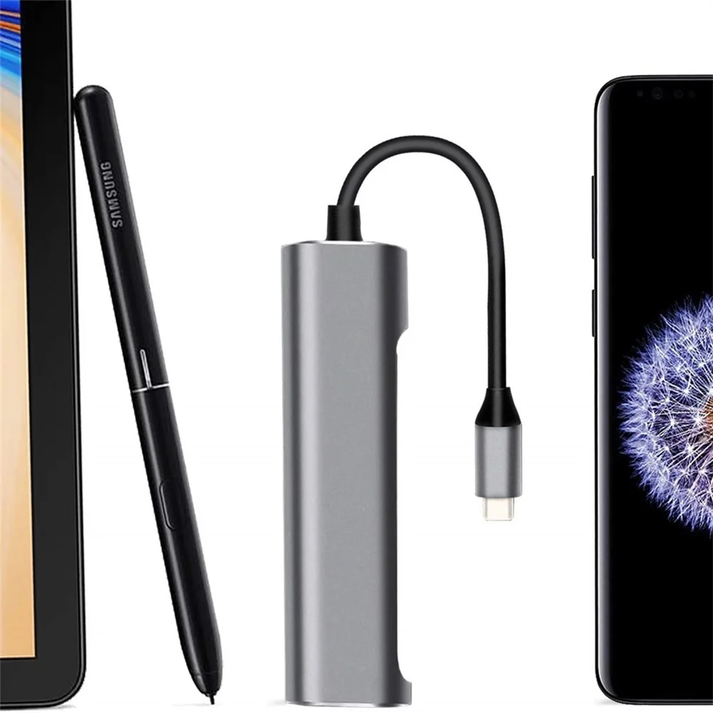 USB разветвитель DEX type C на 4K HDMI концентратор USB 3,0 2,0 высокоскоростной для samsung Galaxy S8 S9 S10 Plus Note 8 9 10 Pro переключатель USB-C концентратор