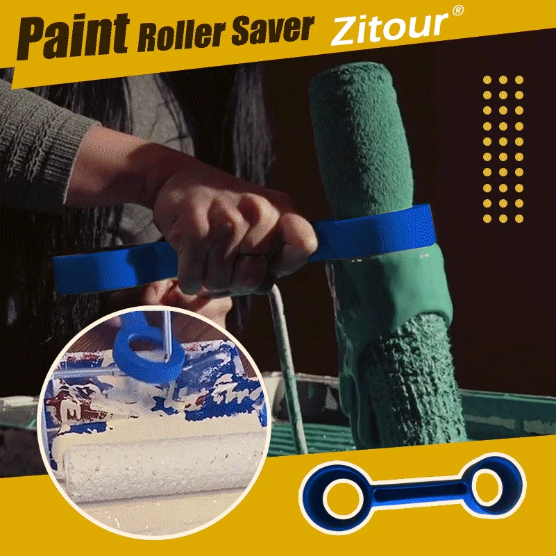 

Zezzo® Paint Roller Saver Cleaner Super Easy Clean Tools Paint Roller Spinner Brush Cleaner for Cleaning Sleeve Dropshipping