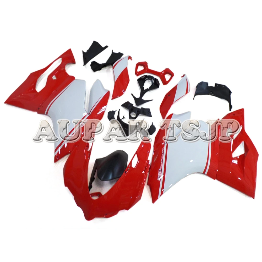 

Motorbike Bodywork kit For Ducati 2012 2013 899 1199 12 13 White Red Fairings ABS Injection Molding Plastic Bodywork Kit