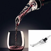 red wine whiskey aerator decanter essential set quick aerating pourer glass red wine bottle mini travel aerator