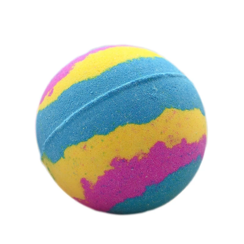 

Colorful Bubble Bath Bomb Natural Fizzy for Women Moisturizes Dry Sensitive Skin. Releases Color, Scent, and Bubbles