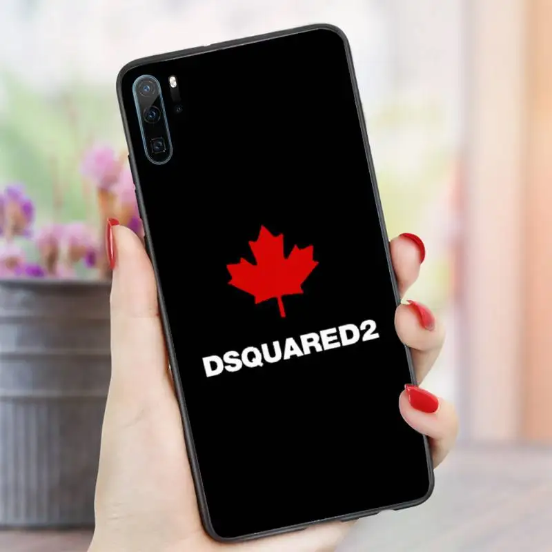 

Italian luxury brand DSQUARED2 Phone Case For Huawei Mate 10 20 Lite Pro Nova 5t Honor 8a 8x 9x 20 10 10i