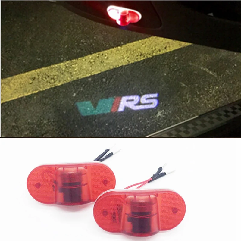 2 шт./лот Автомобильный светодиодный приведение Тень Добро пожаловать Свет