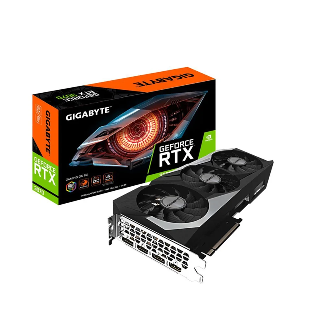 

New GIGABYTE GeForce RTX 3070 GAMING OC 8GB GDDR6 Graphics Card rtx3070