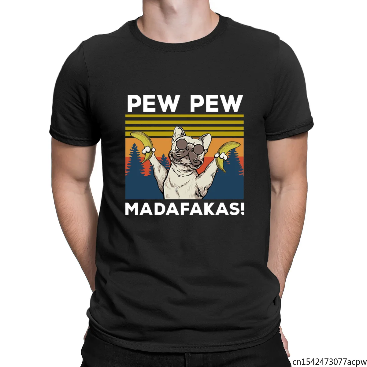 

Pew Pew Dog Madafakas Men's T-Shirt