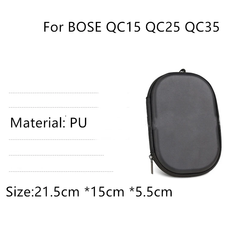 Suitable for BOSE QC25 35II Earphone Storage Bag For QC35 QC15 Box Hard Shell Compression | Электроника