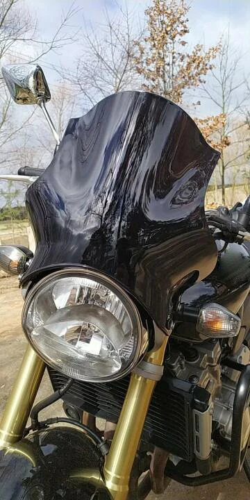 Защита ветрового стекла для мотоцикла Yamaha VMAX1200 V-MAX большой демон Honda CB400 CB600 CB750 CB900