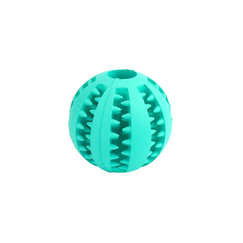 

Pet Dog Toy Suitable For Small And Medium-Sized Pet Dogs Interactive Puzzle Rubber Chewing Ball Cleaning Dog Snack Dispenser
