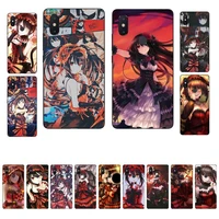 maiyaca anime kurumi tokisaki phone case for xiaomi mi 8 9 10 lite pro 9se 5 6 x max 2 3 mix2s f1