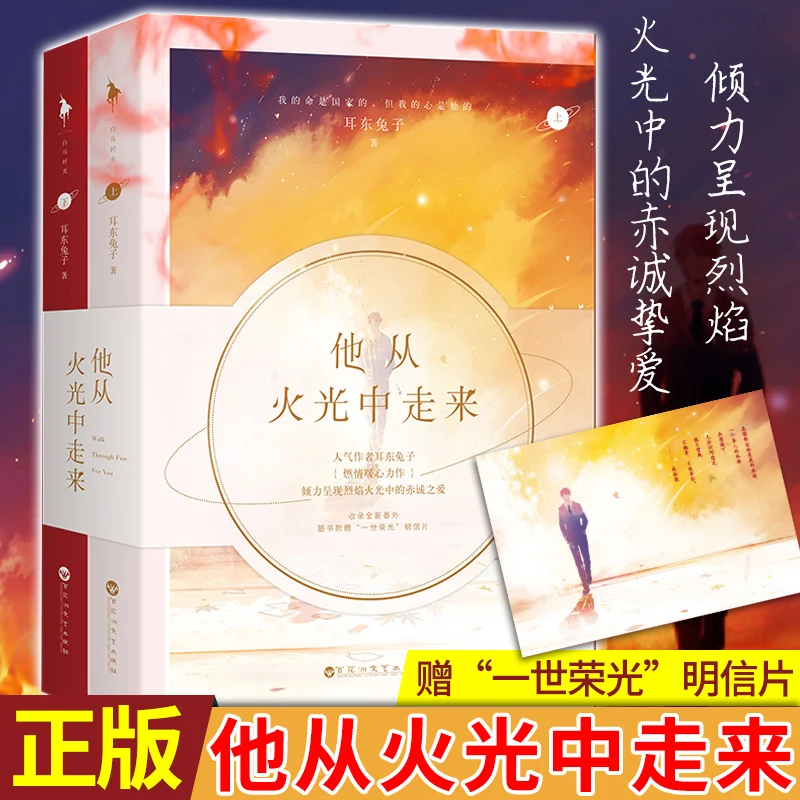 

He came from the firelight Warm heart youth romance novel best-selling entity book