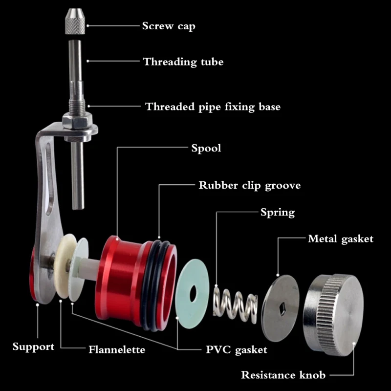 Горячая продажа рыболовных болотных канавок FG GT RP линия провода завинчивающий