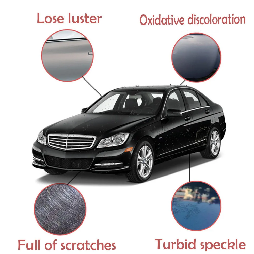 2 бутылки для очистки стекла 30 мл твердость 10H жидкое керамическое покрытие