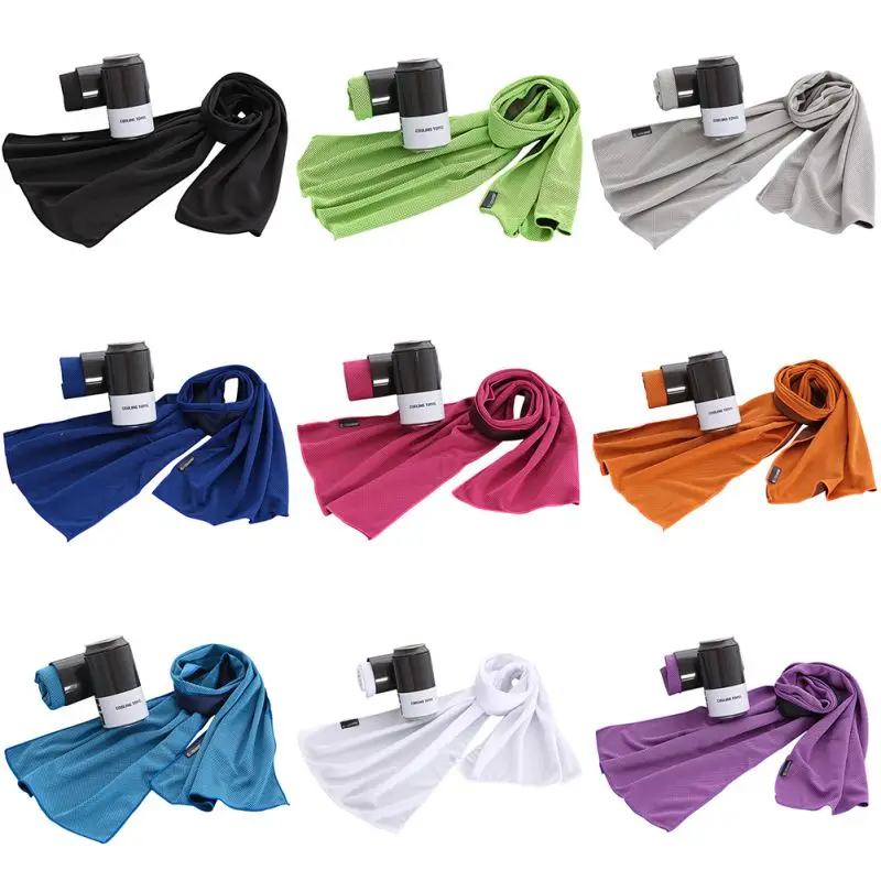 

Cold Sports Towel Running Fitness Sweat Towel Cold Soft Towel Men And Women Quick-drying Ice Towel hot #