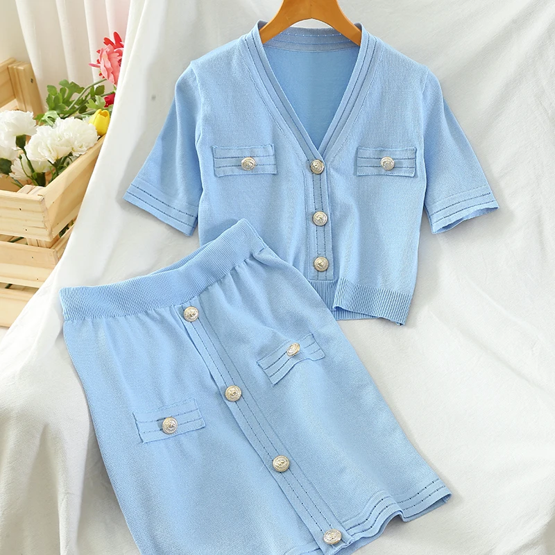 Женский вязаный кардиган ALPHALMODA Короткий Джемпер с V-образным вырезом и высокой