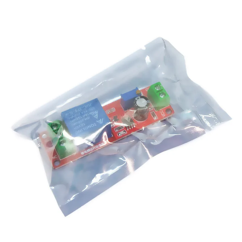 Переключатель таймера NE555 регулируемый модуль постоянного тока 5 в 12 В релейный с