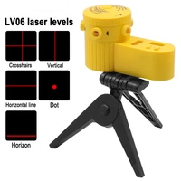 multifunctional laser level worldwide vertical horizontal cross line optical instruments with adjustable tripod for laying floor