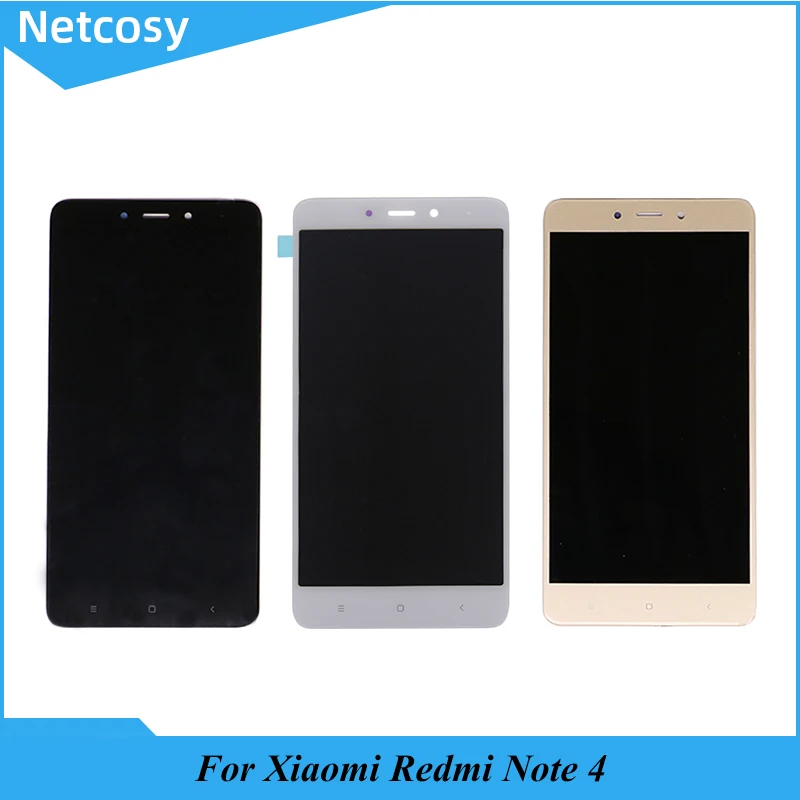ЖК дисплей для Xiaomi Redmi Note4 сенсорный экран с дигитайзером в сборе Note 4 полный 5