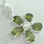 

PT2435 цветок, реальная цена, Оригинальный модный милый подарок, браслет и ожерелье в евро-американском стиле, подвески «сделай сам»