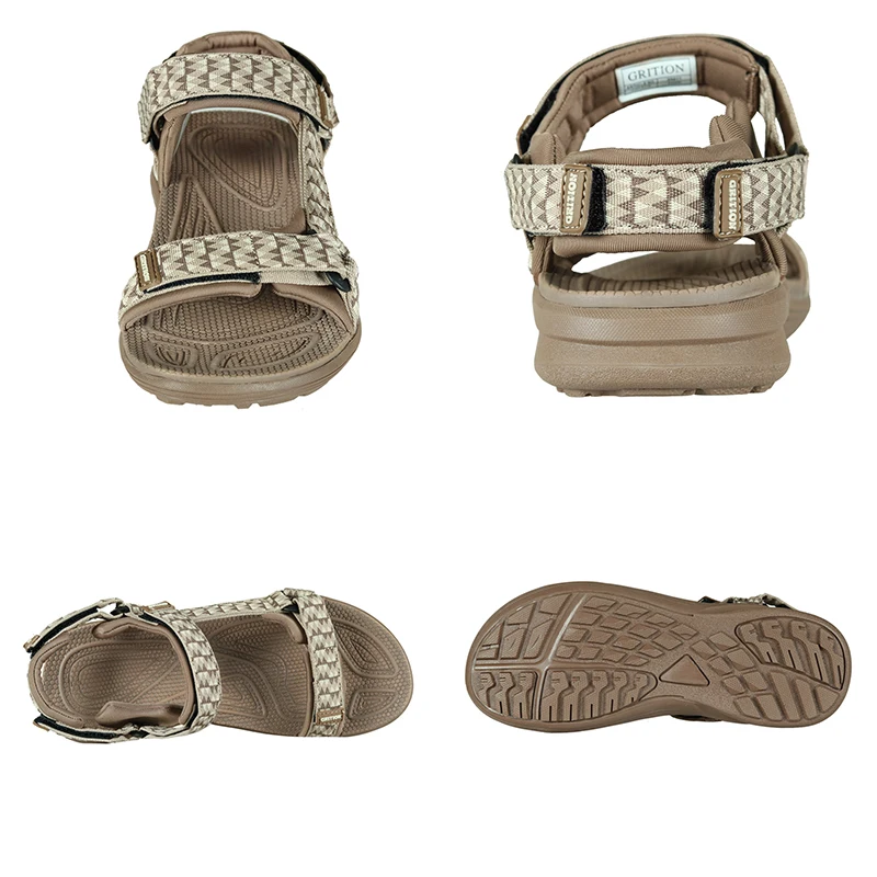 Сандалии GRITION женские на платформе дизайнерская Удобная Повседневная Уличная