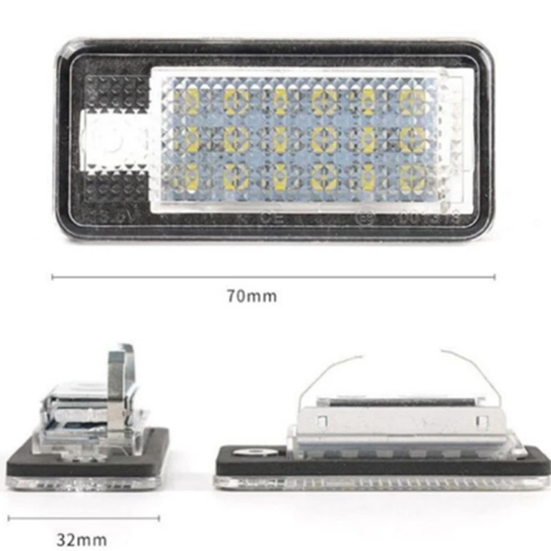 Светильник для автомобиля светодиодный светильник номерного знака подходит A3 A4