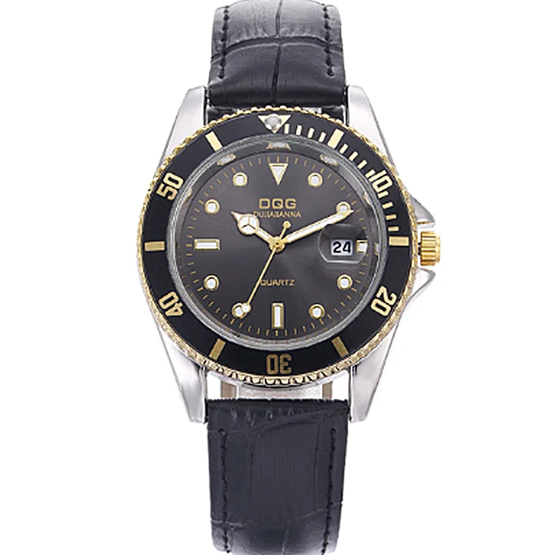

Reloj Hot Sale Top luxury DQG Men women watch Fashion stainless Sport Watch High quality Business Calender Quartz watch