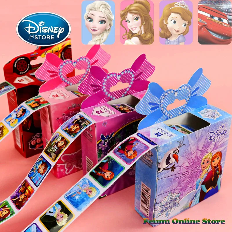 Disney 200 шт/1 коробка мультфильма Холодное сердце 2 Стикеры для маленьких девочек