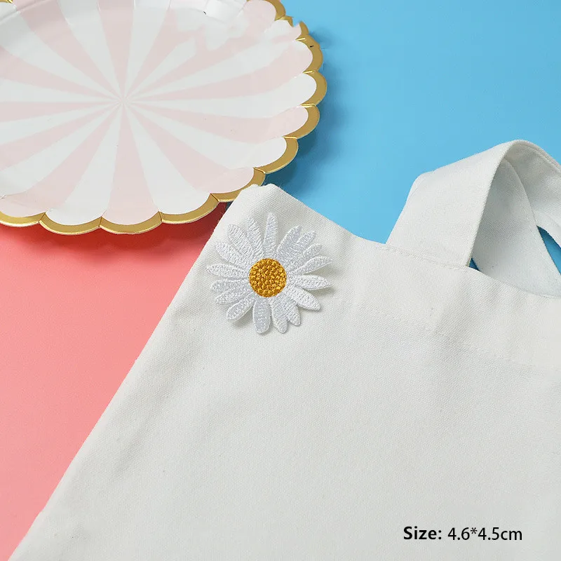 1 шт. новая Цветочная вышивка маргаритки|Заплатки| |