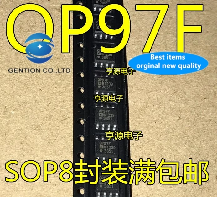 

10pcs 100% orginal new real stock Operational amplifier OP97F OP97 OP97FSZ SOP8