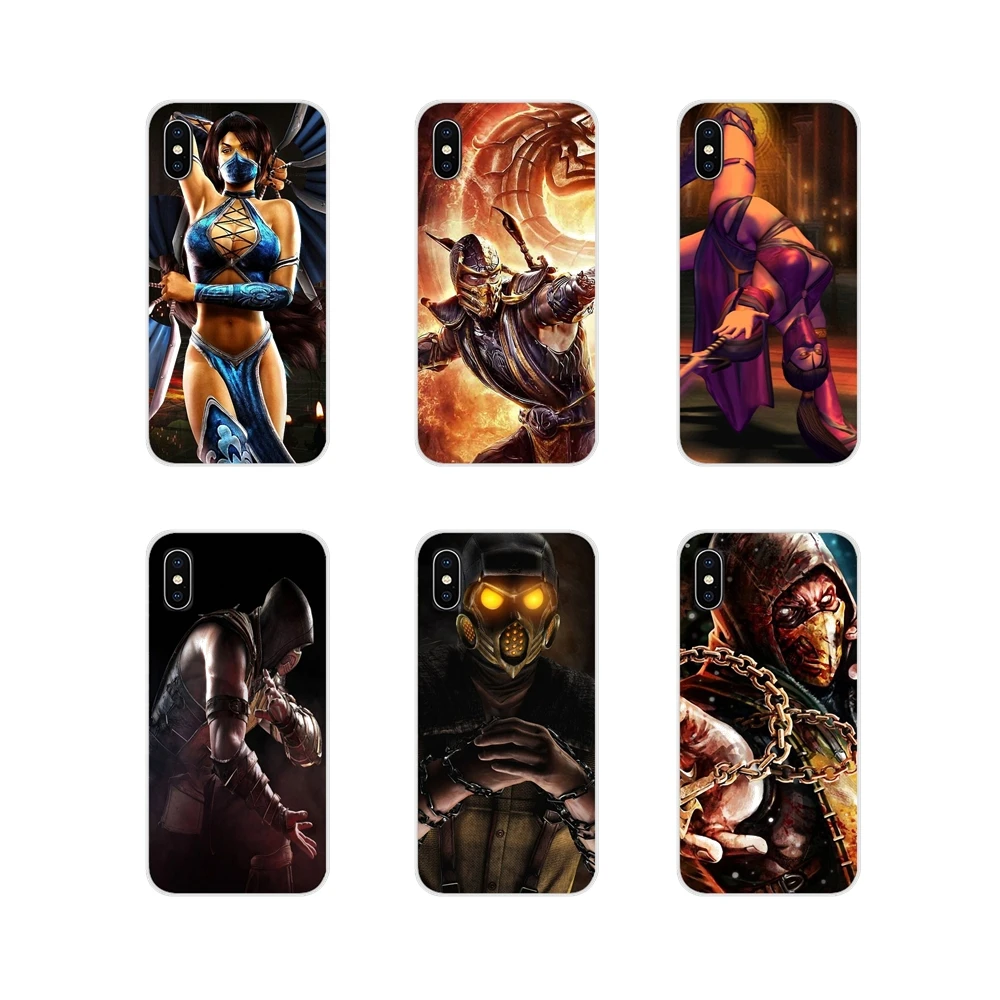 Чехол из ТПУ для samsung Galaxy S3 S4 S5 Mini S6 S7 Edge S8 S9 S10 Lite Plus Note 4 5 8 9 Scorpion in More Kombat аксессуары |