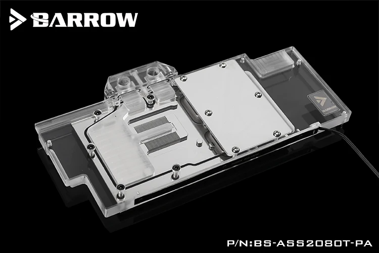Блок водяного охлаждения Barrow GPU для ASUS STRIX RTX2080Ti/2080 графическая система с полным
