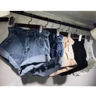 Джинсы женские, летние, широкие, Стрейчевые