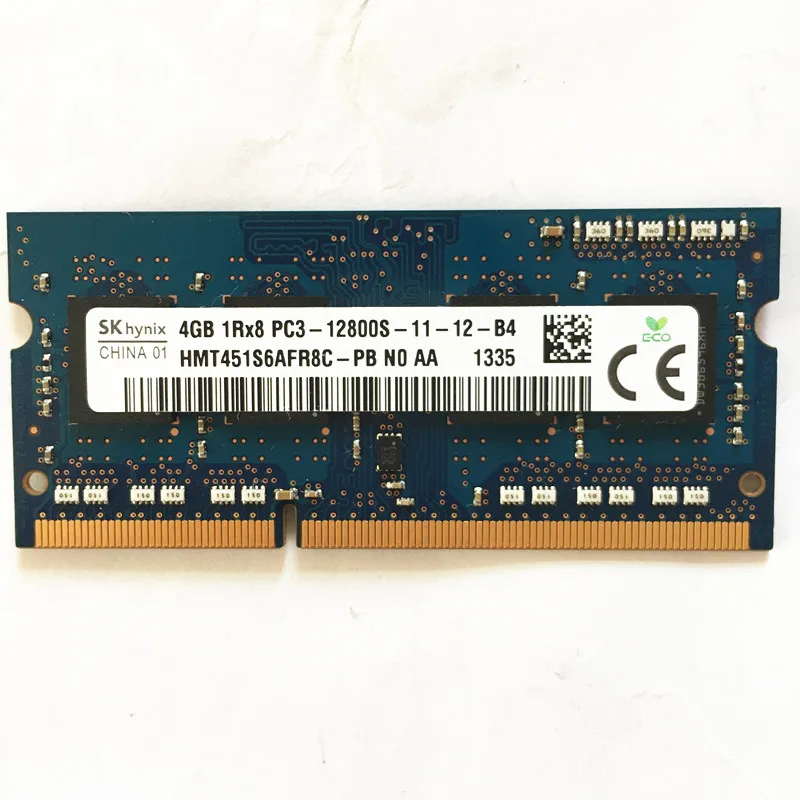 SK hynix DDR3 Оперативная память 4 Гб PC3 12800S 11 1600 МГц памяти ноутбука 1 5 V|Оперативная