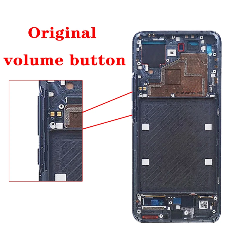 Pantalla AMOLED 100% Original de 6,81 "para XiaoMi Mi 11, Mi11, M2011K2C, LCD con Marco, montaje de digitalizador, piezas de reparaci&oacute;n-1